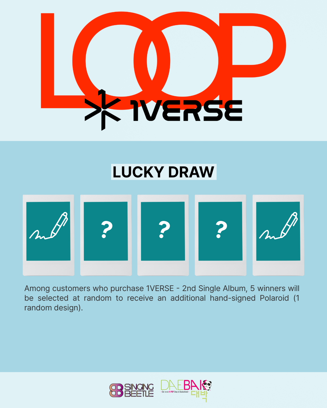 1Verse - 2nd Single Album Loop [exclusive Daebak POB]