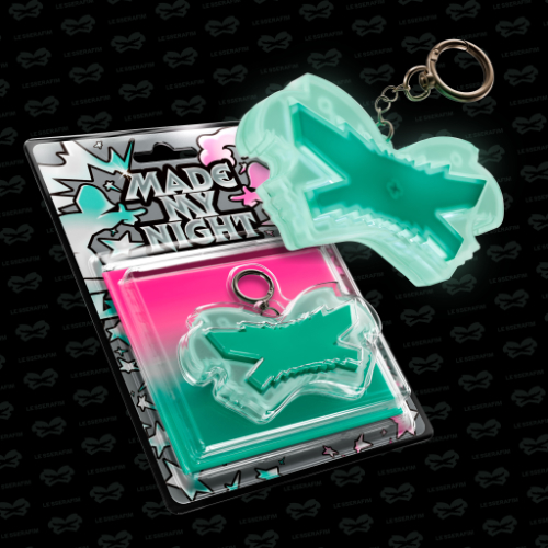 LE SSERAFIM - Made My Night [Glow Clicker Keychain]
