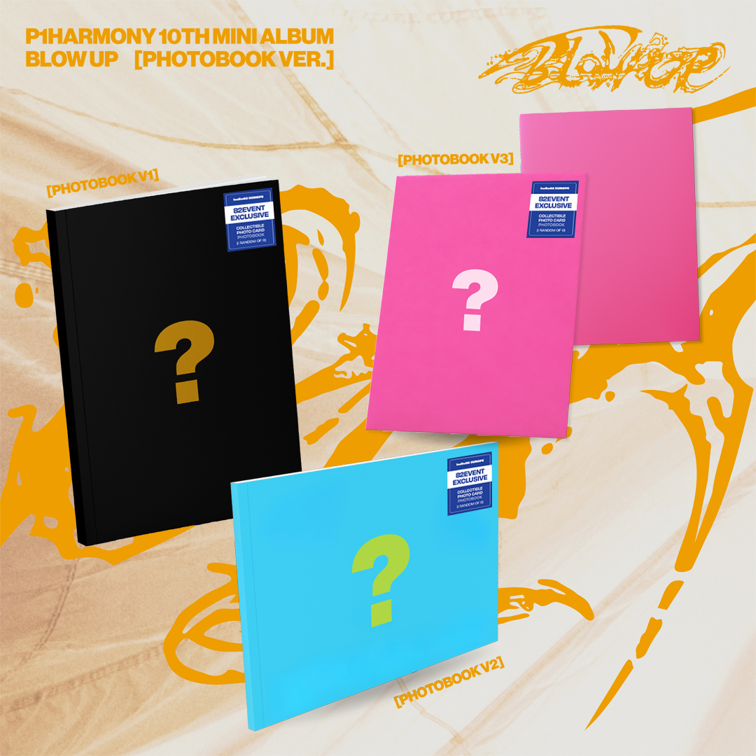 P1Harmony - BLOW UP (Photobook Ver.) - Europe 82EVENT Exclusive