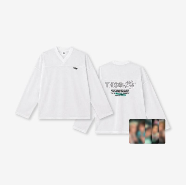 STRAY KIDS - T-SHIRT - MESH LONG SLEEVE - THIS & THAT MD