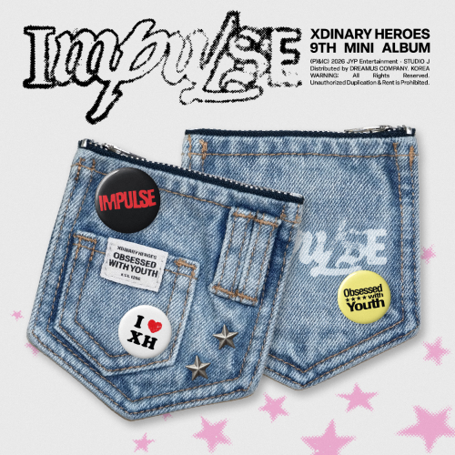 Xdinary Heroes - IMPULSE 9th Mini Album [DENIM POUCH Ver.]
