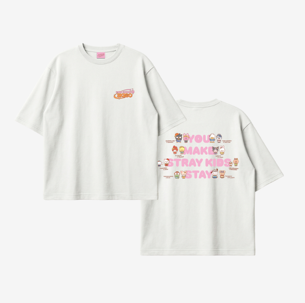 STRAY KIDS - T-SHIRT - SKZOO X SANRIO CHARACTERS