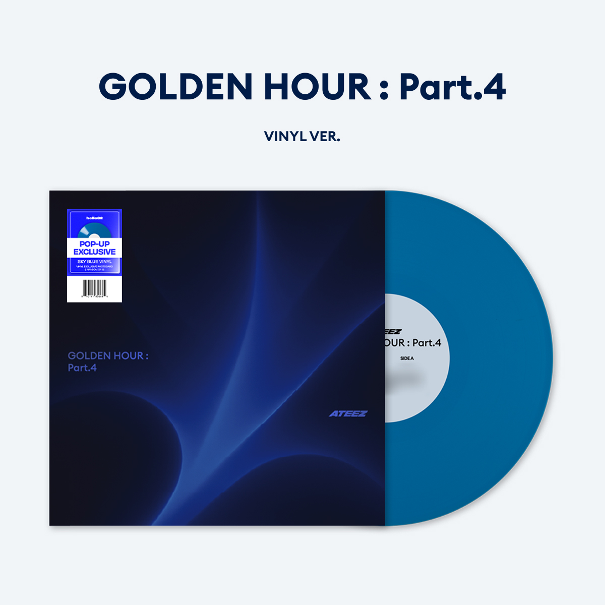 ATEEZ - GOLDEN HOUR : Part.4 (Vinyl) - POP-UP Exclusive