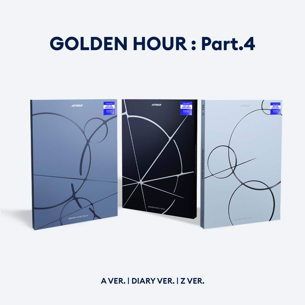 ATEEZ - GOLDEN HOUR : Part.4 - Europe POP-UP Exclusive
