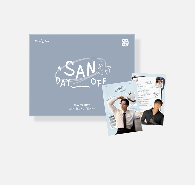 ATEEZ - SAN: DAY OFF HBD MD