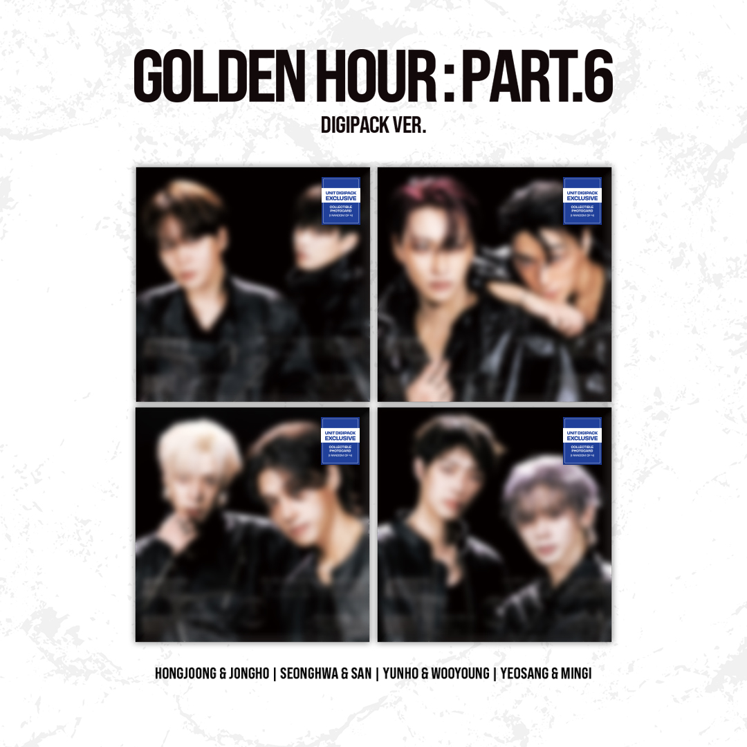 ATEEZ - GOLDEN HOUR : Part.6 (DIGIPACK UNIT VER.) - Unit Digipack Exclusive