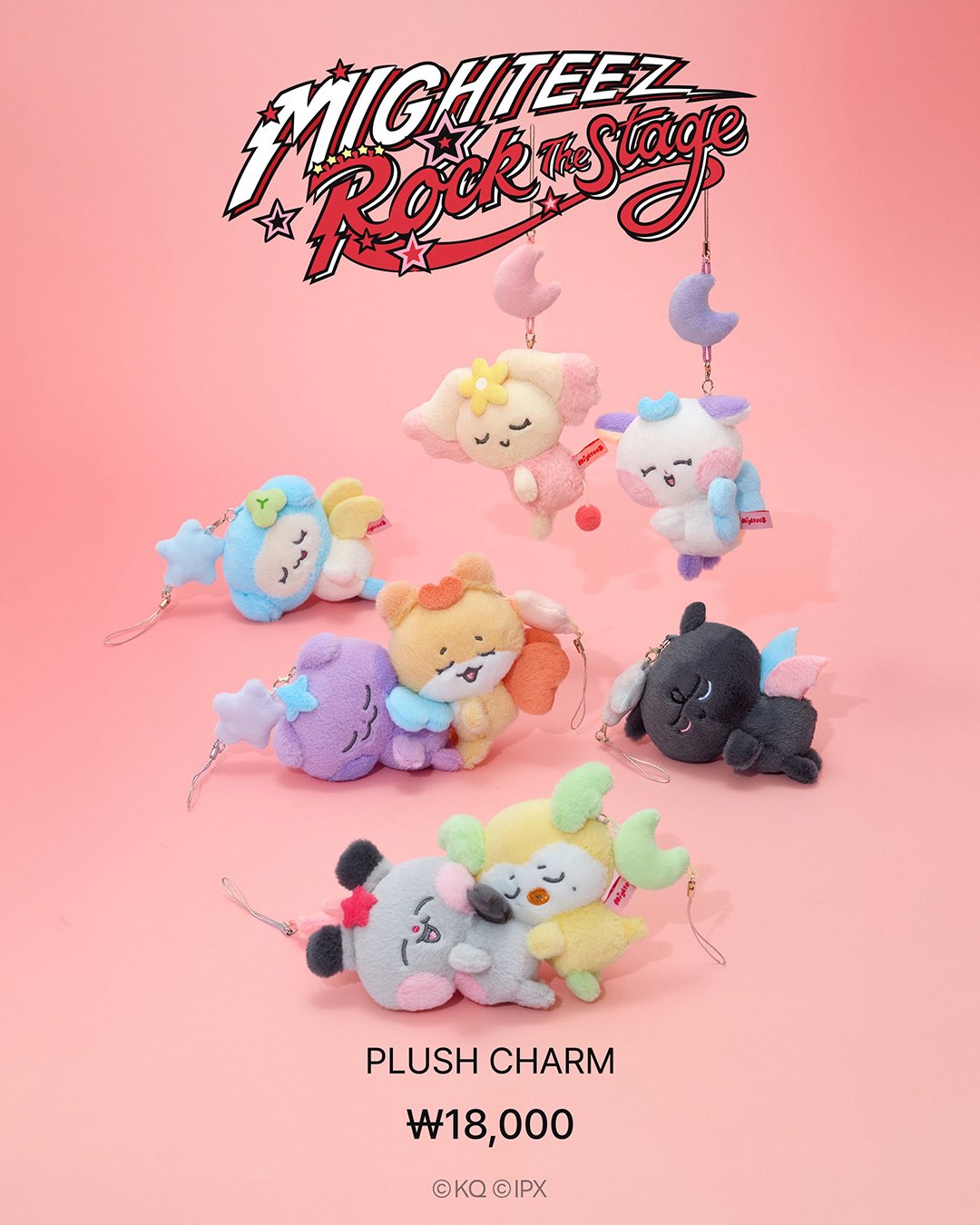 MIGHTEEZ (ATEEZ) - OFFICIAL MD - PLUSH CHARM