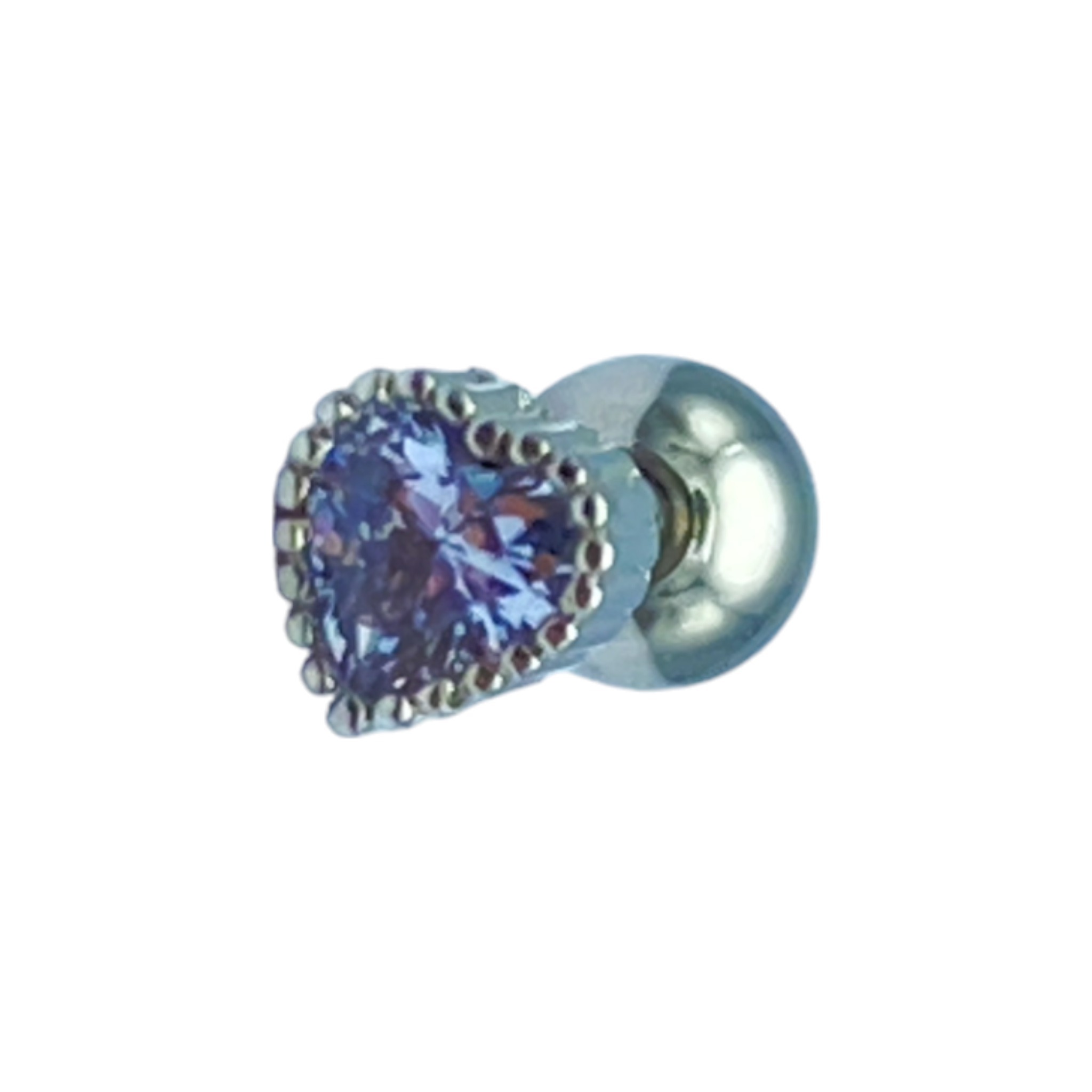 Purple Heart - Ear Piercing