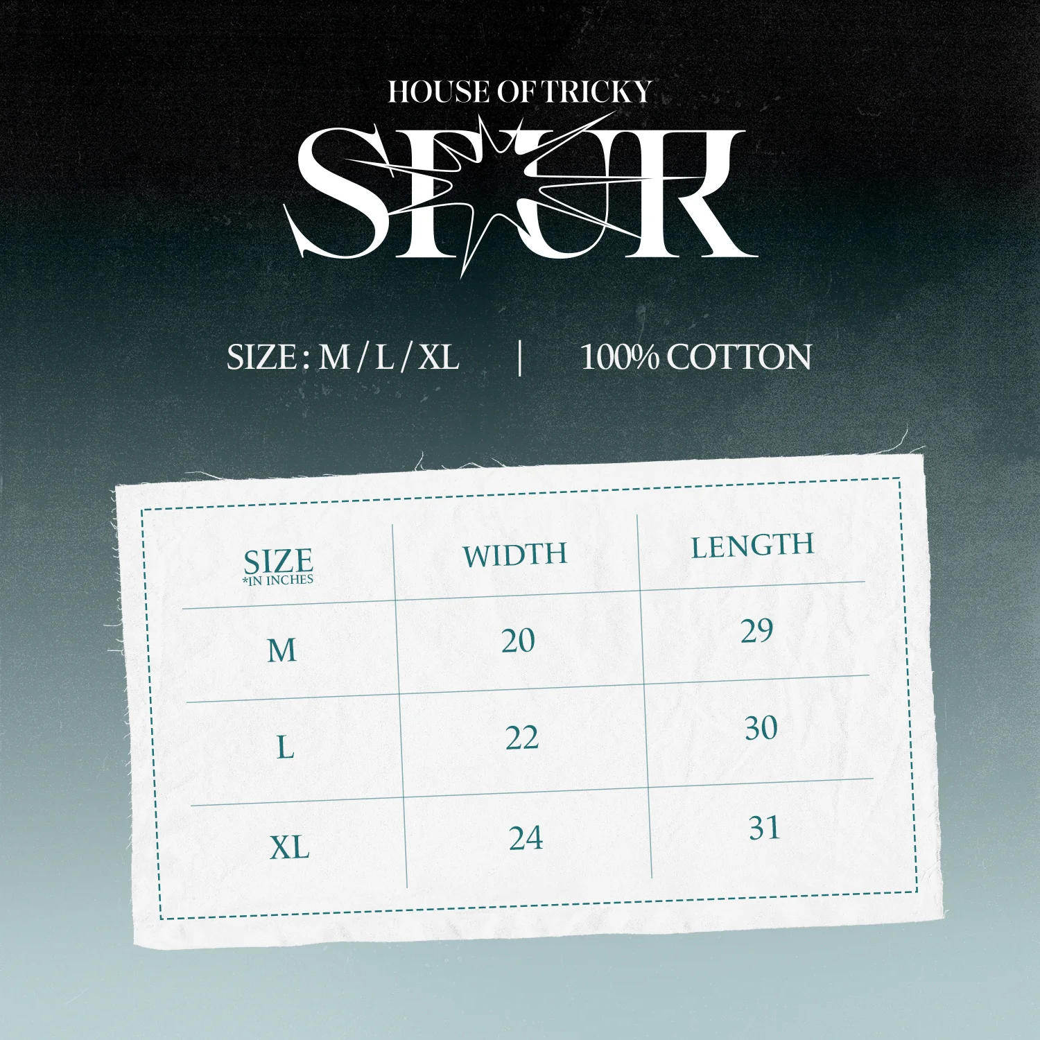 xikers-spur-tshirt-size-chart