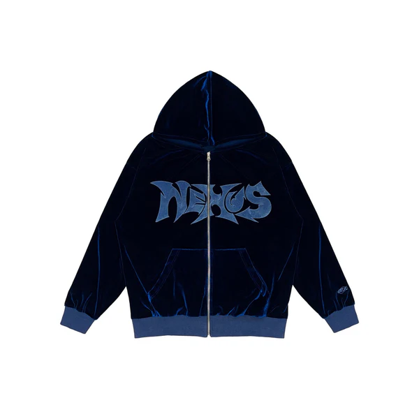 MONSTA X - 2026 WORLD TOUR THE X: NEXUS - VELVET HOODED ZIP-UP