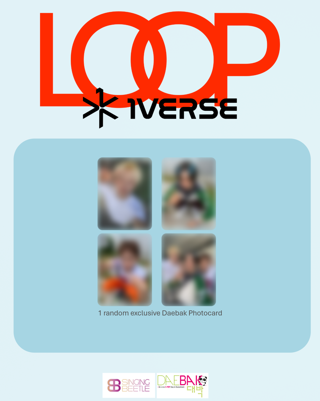 1Verse - 2nd Single Album Loop [exclusive Daebak POB]