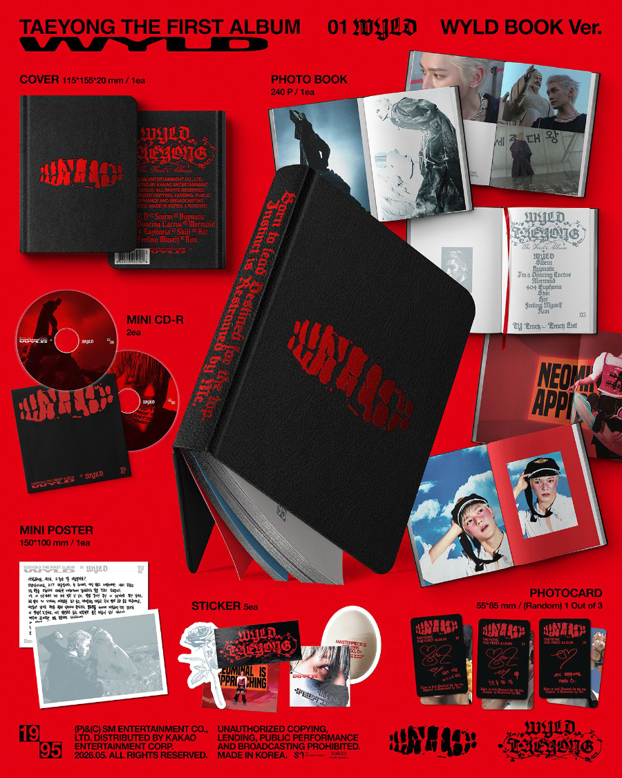 TAEYONG - WYLD [WYLD BOOK Ver.]