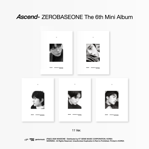 ZEROBASEONE - Ascend- [11 Ver.]