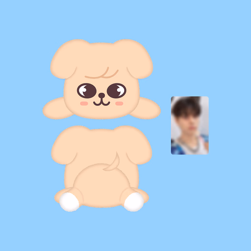 Stray Kids - World Tour dominate: celebrate - PuppyM PLUSH LYING Ver.  by Seungmin OFFICIAL MD Stray Kids - World Tour dominate: celebrate - PuppyM PLUSH LYING Ver.  by Seungmin OFFICIAL MD