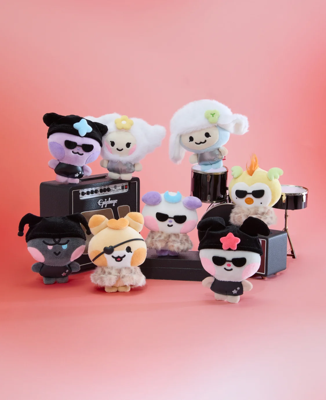 MIGHTEEZ (ATEEZ) - OFFICIAL MD - PLUSH KEYRING POPSTAR