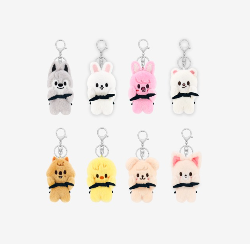 STRAY KIDS SKZOO - MAGNET PLUSH KEYRING BABY Ver. dominATE SEOUL Official MD