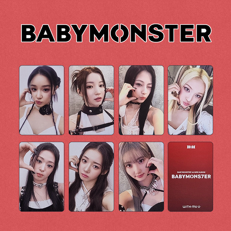 BABYMONSTER -1st Mini Album withmuu PHOTO CARD SET