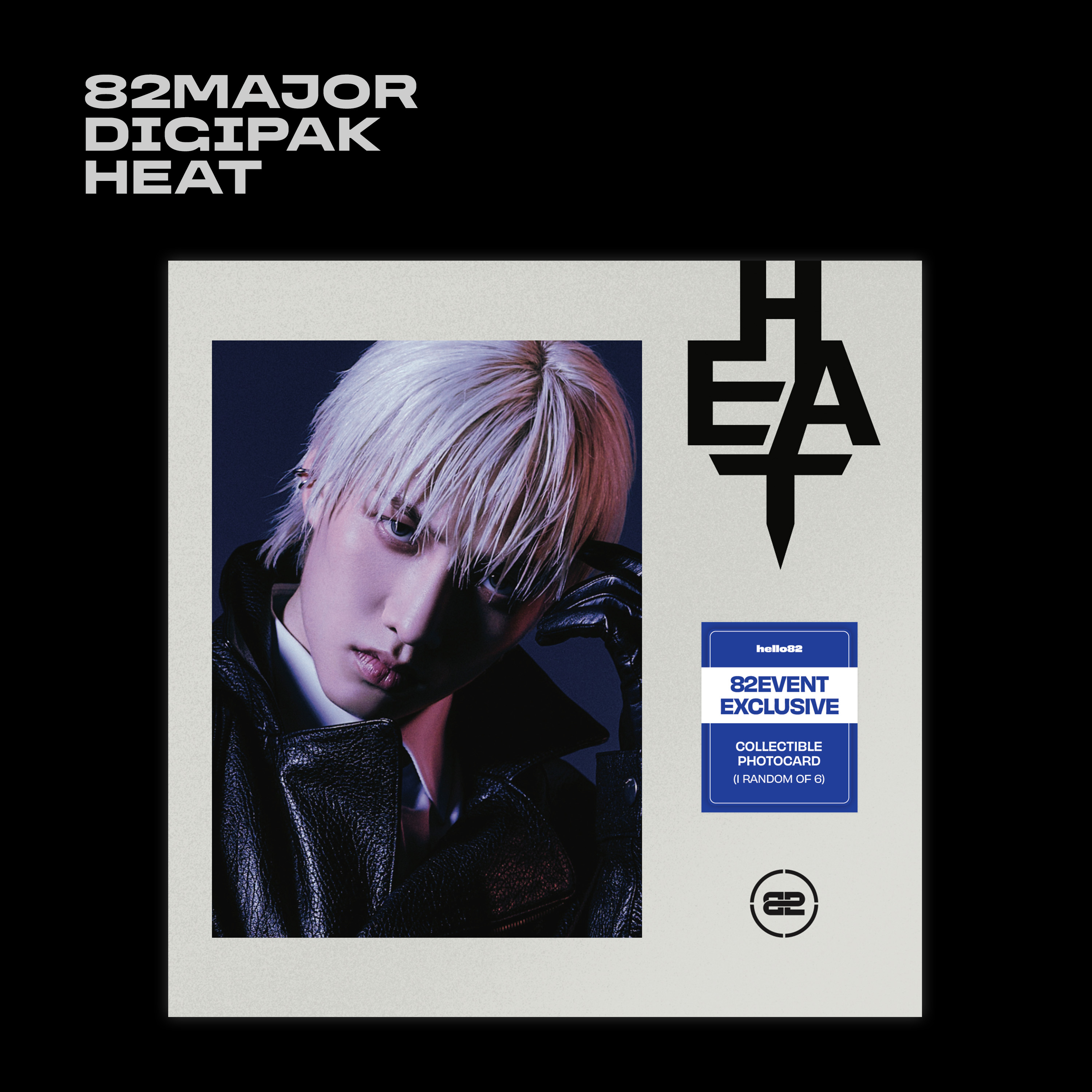 82MAJOR - HEAT (Digipak) - 82EVENT Exclusive (random Cover)