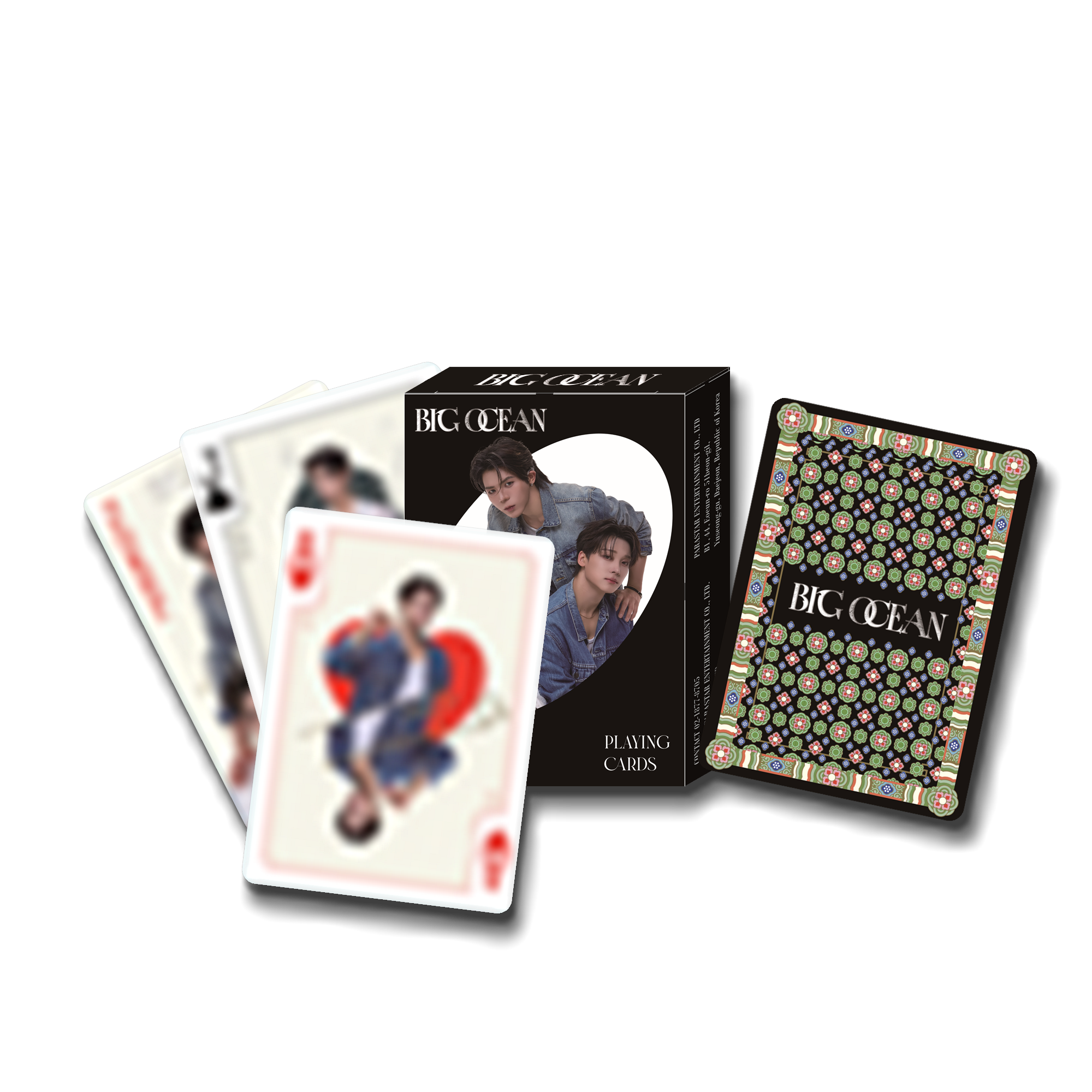 [OFFLINE FANSIGN EVENT] BIG OCEAN - official Playing Cards (Trump Cards) + exclusive Photocard
