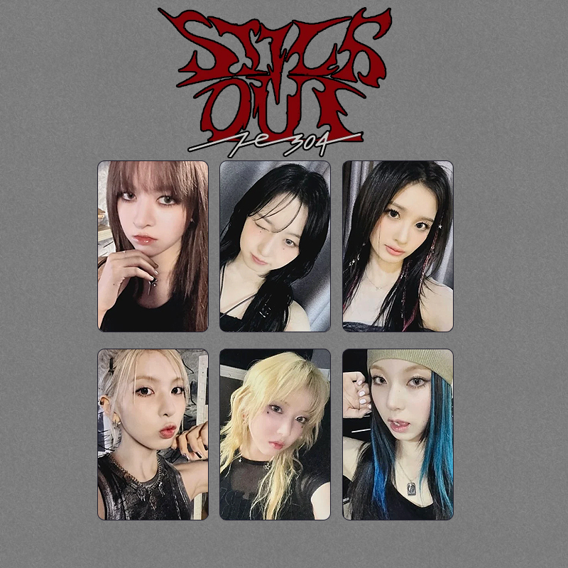 NMIXX - Fe3O4: STICK OUT Official POB Apple Music Photo Card Set
