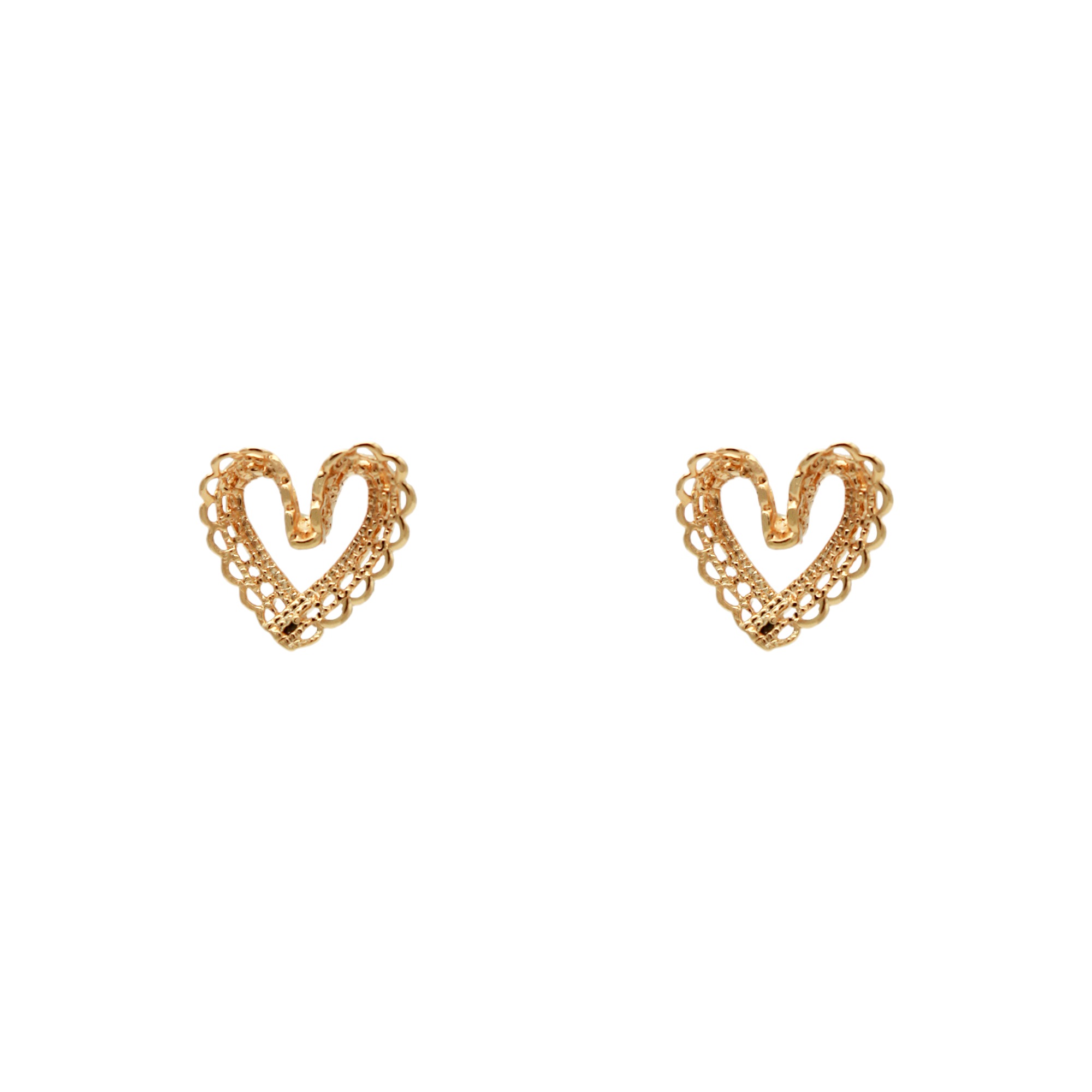 Lace Heart - Earring