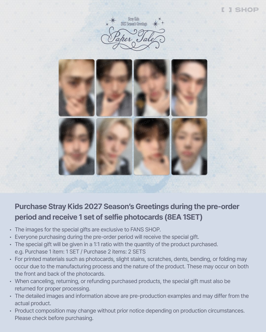 Stray Kids - 2027 Season's Greetings [Paper Tale]