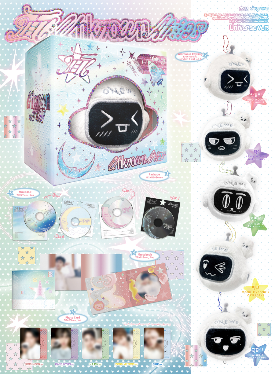 ONEWE - 面 : Unknown Atlas [Universe Ver. Keyring]