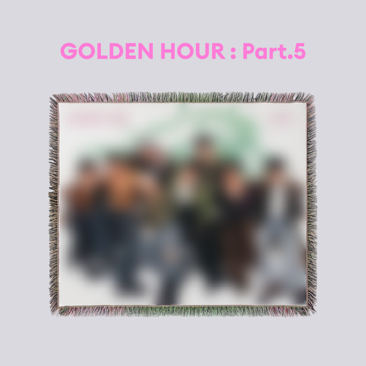 ATEEZ - GOLDEN HOUR : Part.5 - Woven Throw