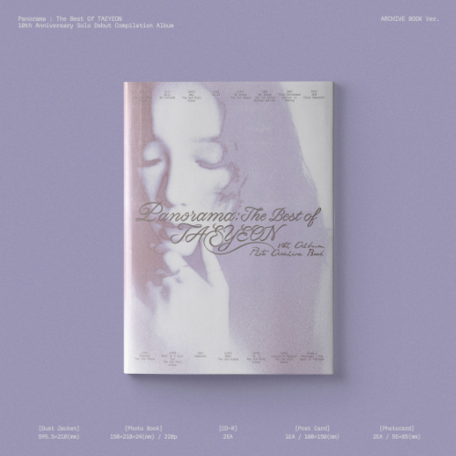 TAEYEON - Panorama : The Best of TAEYEON (ARCHIVE BOOK Ver.)