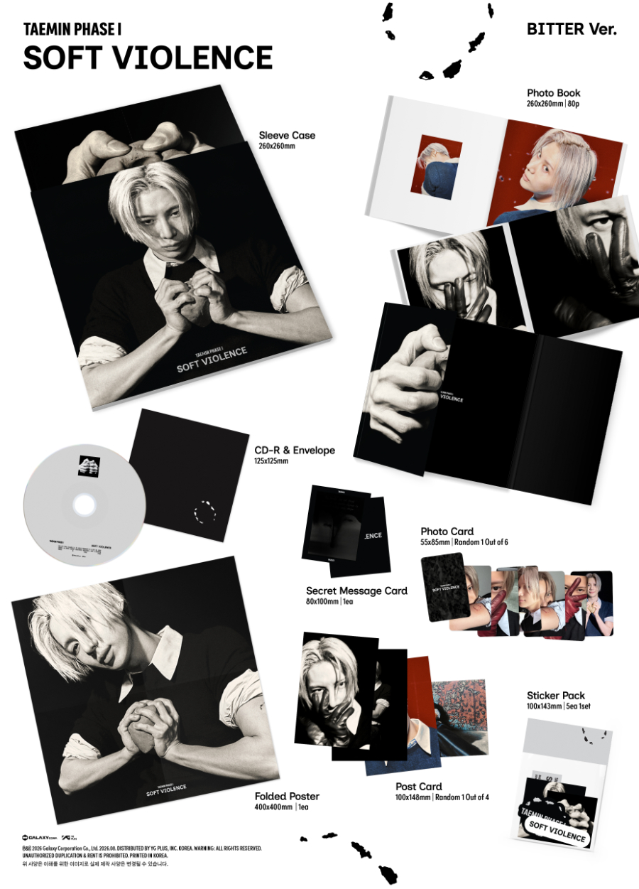 TAEMIN - PHASE I : Soft Violence [Photobook Ver.]