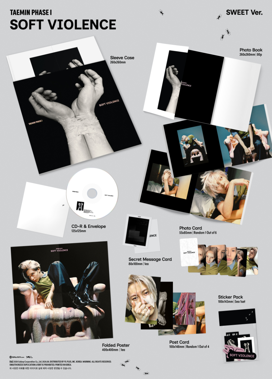 TAEMIN - PHASE I : Soft Violence [Photobook Ver.]