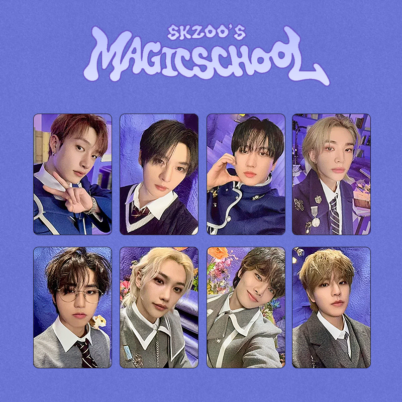 STRAY KIDS - SKZOO's Magic School JYP POB Photo Card Set