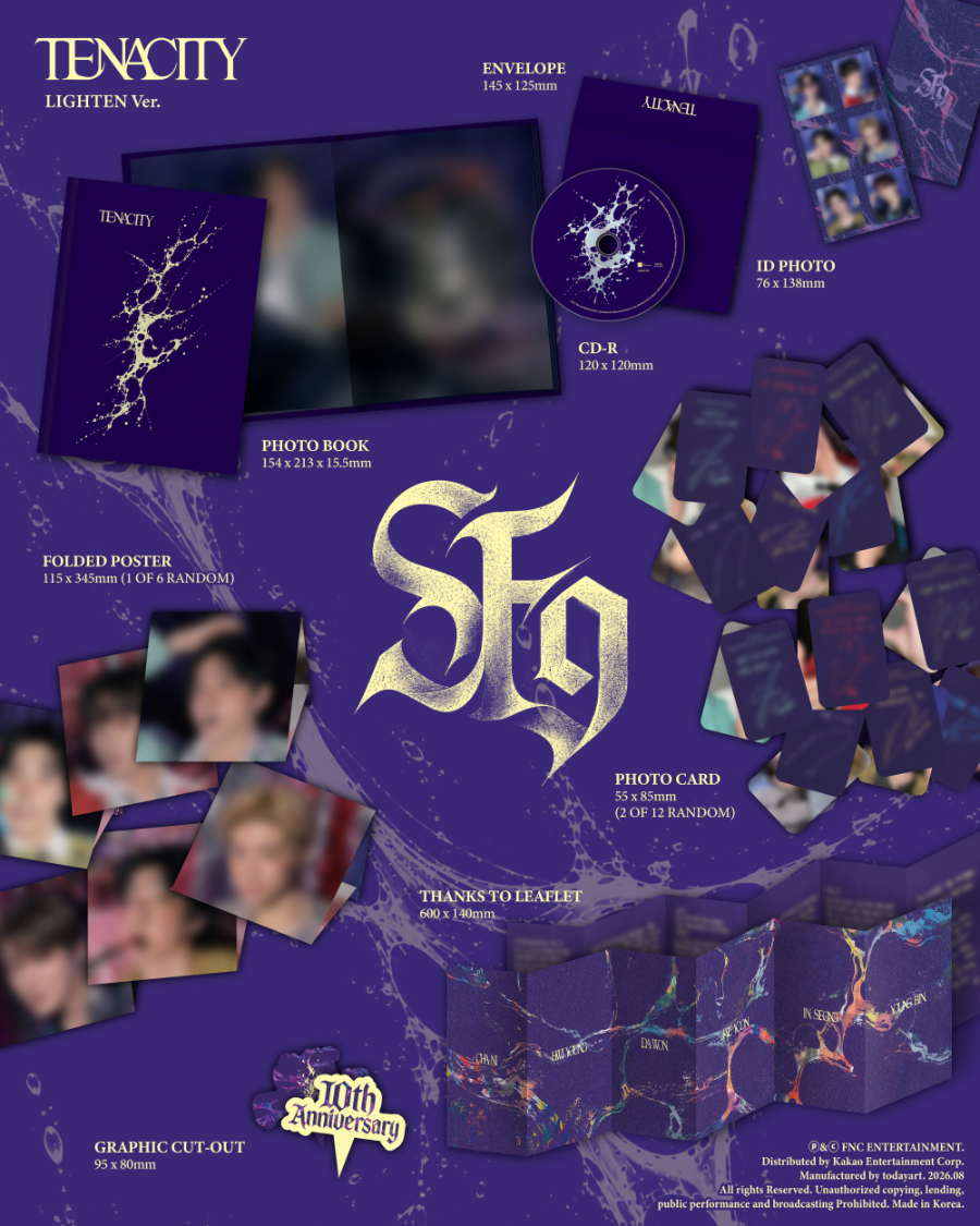 SF9 - 2nd Album TENACITY