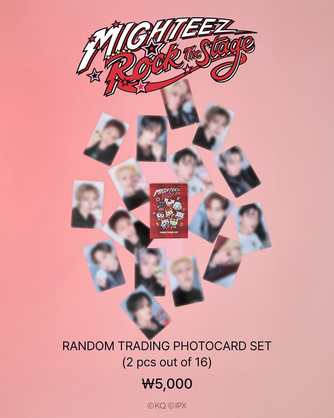 MIGHTEEZ (ATEEZ) - OFFICIAL MD - random Trading Card