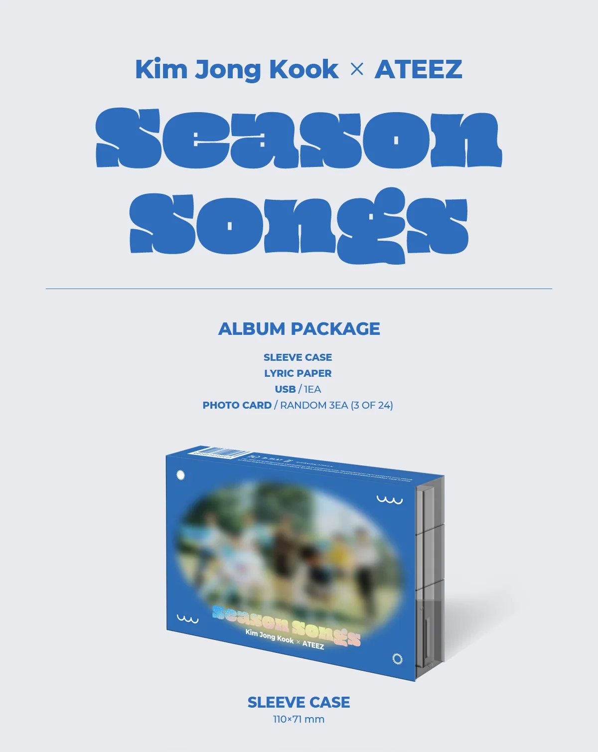 Kim Jong Kook X ATEEZ [Season Songs] - hello82 exclusive