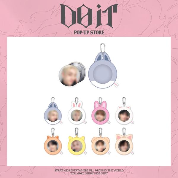 Stray Kids -  "DO IT" POP-UP STORE MD - SOFT FACE BADGE & SKZOO COVER SET