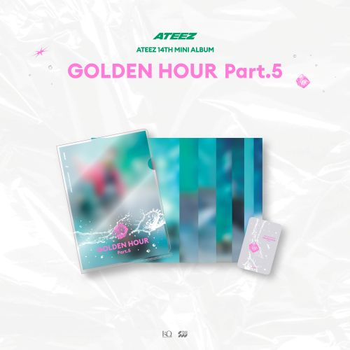 ATEEZ - POP-UP STORE [GOLDEN HOUR : Part.5] MD - L-HOLDER PHOTO SET