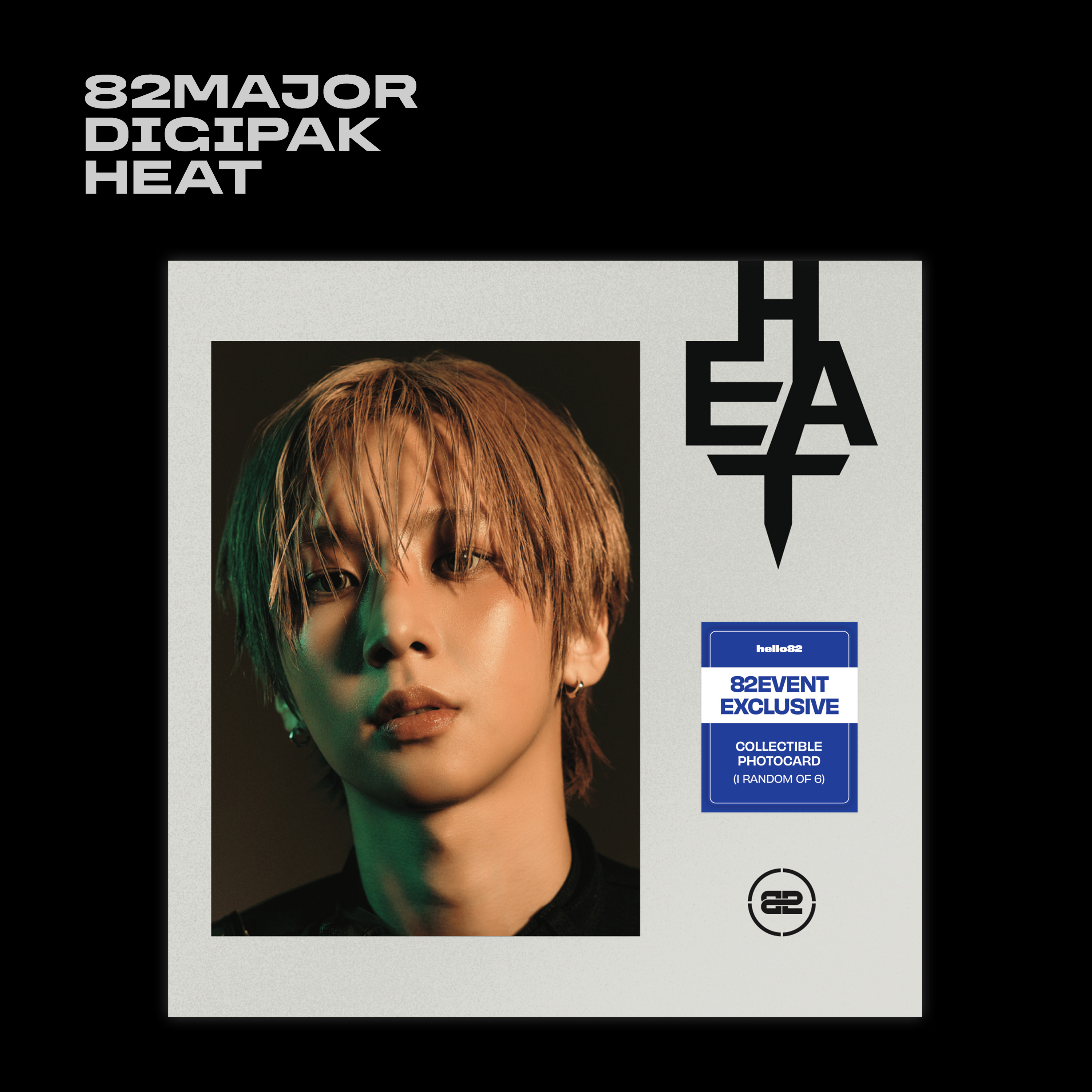 82MAJOR - HEAT (Digipak) - 82EVENT Exclusive (random Cover)