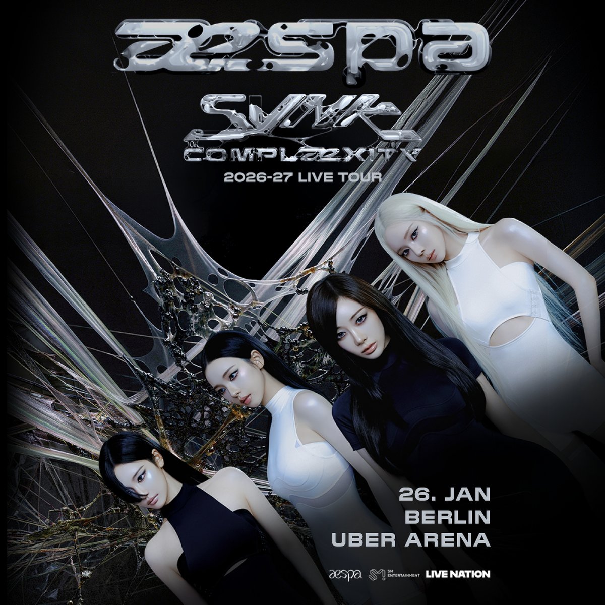 [26.01.2027] aespa - UBER ARENA BERLIN KONZERT LOGENTICKET