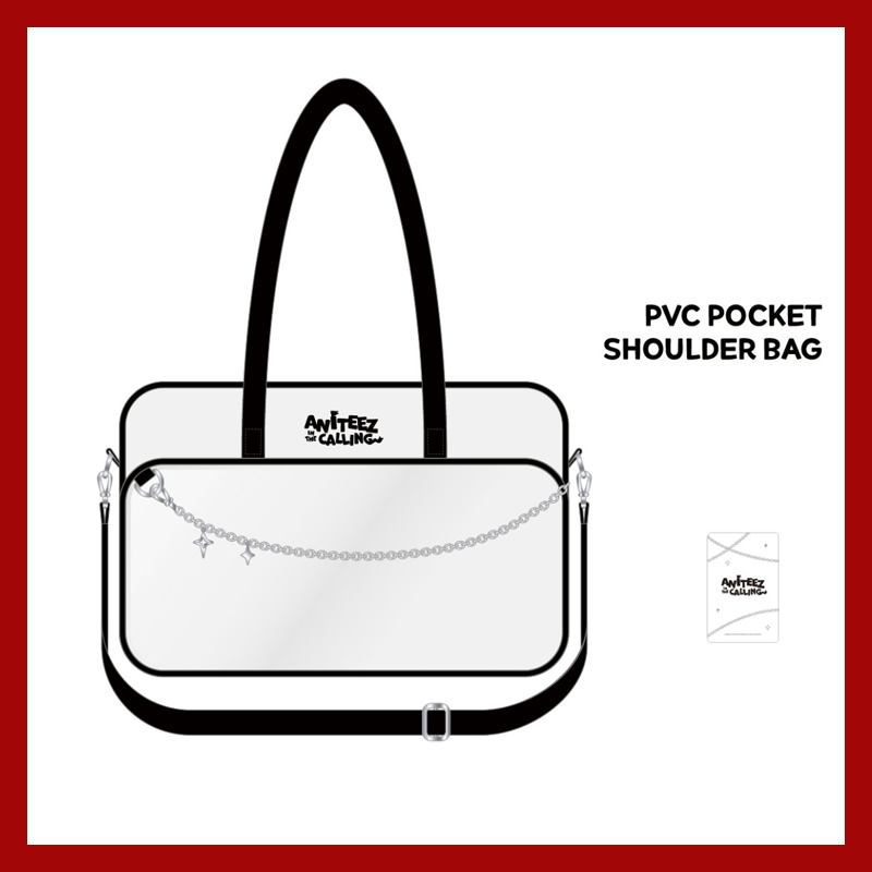 ATEEZ - POP-UP EXHIBITION - ANITEEZ IN THE CALLING - PVC Pocket Shoulder Bag