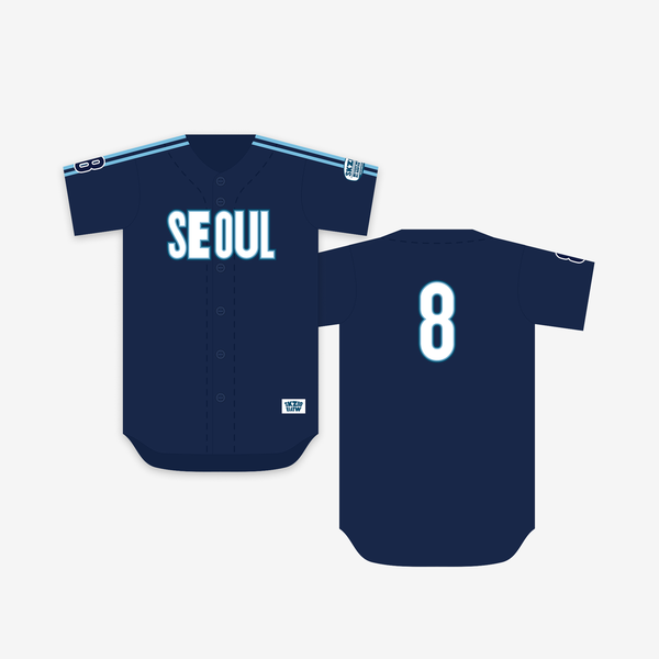 STRAY KIDS - BASEBALL JERSEY SEOUL Ver. - SKZOO Everywhere All Around The World