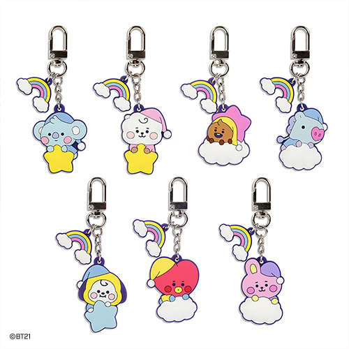 BT21 - Baby Silicone Keyring [DREAM]