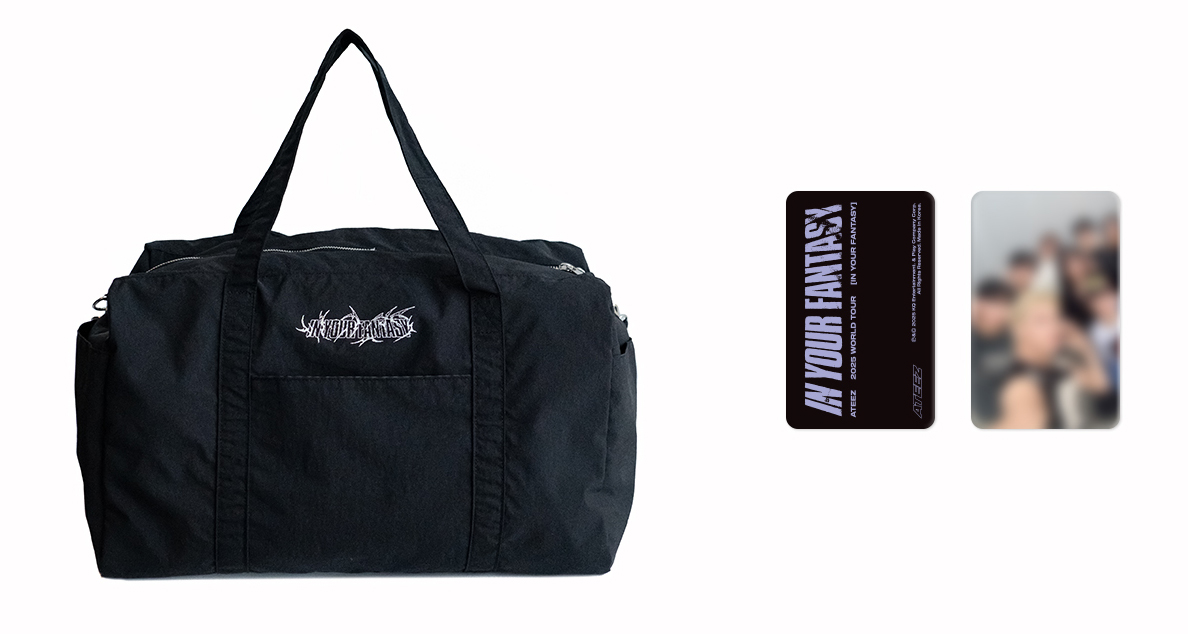 ATEEZ 2025 WORLD TOUR [IN YOUR FANTASY] OFFICIAL MD - Duffel Bag