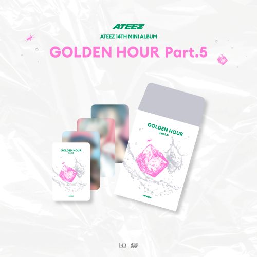 ATEEZ - POP-UP STORE [GOLDEN HOUR : Part.5] MD - RANDOM TRADING CARD
