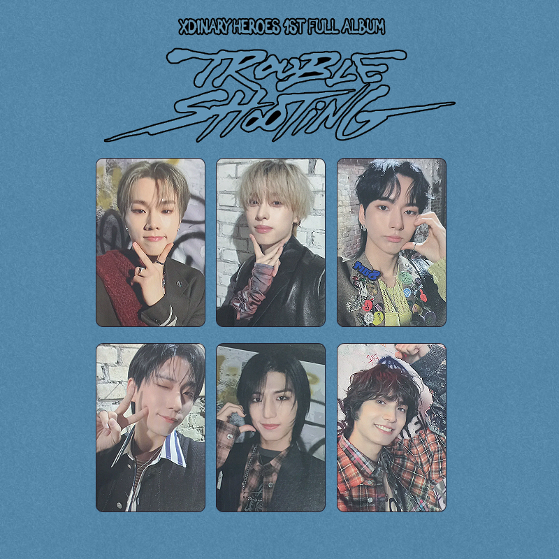 xdinary-heroes-bdm-photocardset Xdinary Heroes -  Troubleshooting OFFICIAL Blue Dream Media POB SET