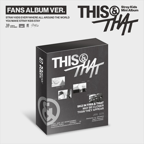 Stray Kids - THIS & THAT [Fans Album Ver.]