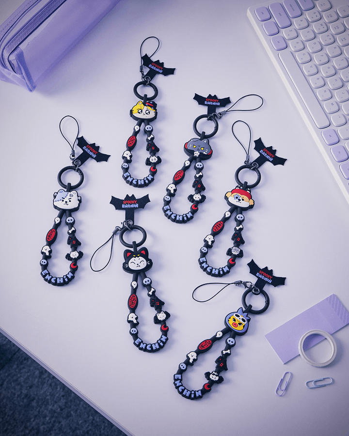 ENHYPEN - SPOOKY ENCHIN Band Keyring