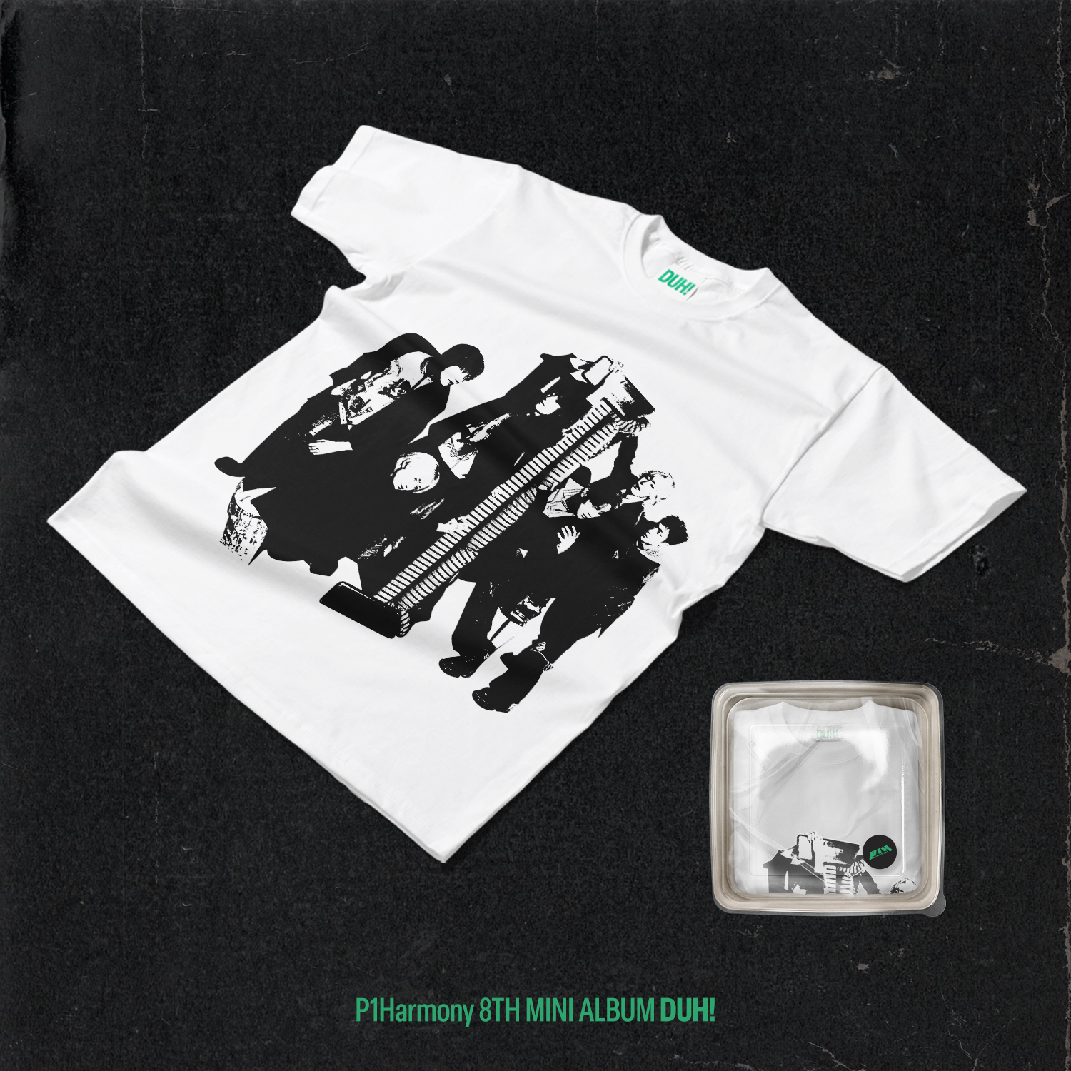 Plain-White-T-ver P1Harmony - DUH! - Plain White T ver.