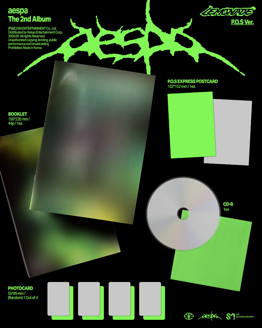 aespa - 2nd Album [LEMONADE] (P.O.S Ver.)