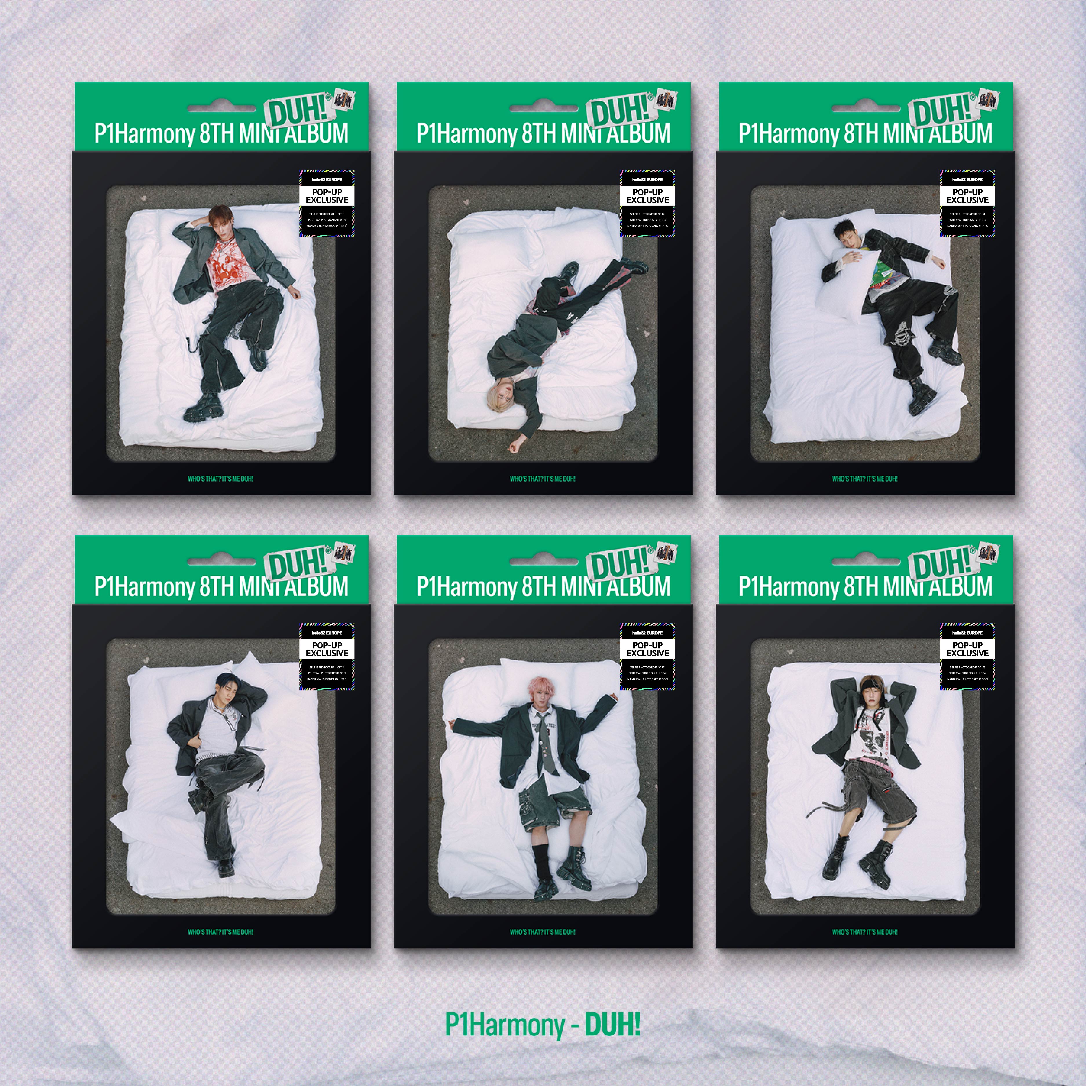 P1Harmony - DUH! - Europe POP-UP Exclusive (Compact H ver.)